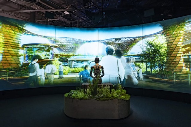 大阪・関西万博シグネチャーパビリオン「いのちの未来」実施風景（C）FUTURE OF LIFE