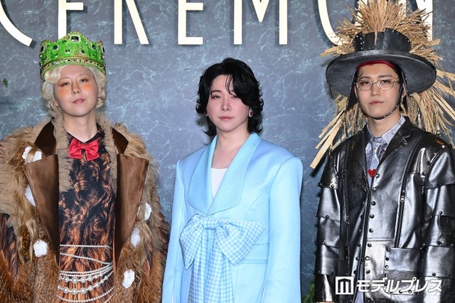 藤澤涼架、大森元貴、若井滉斗／Mrs. GREEN APPLE（C）モデルプレス