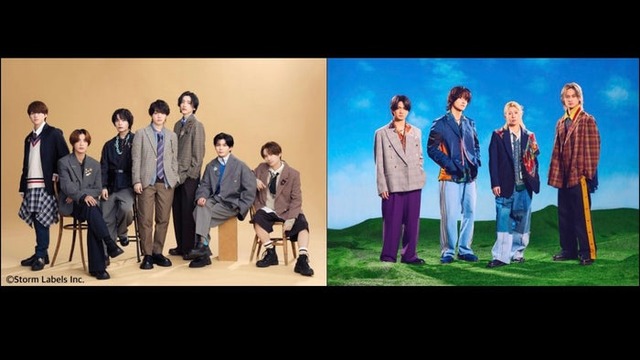 なにわ男子、Aぇ! group（C）Storm Labels Inc.