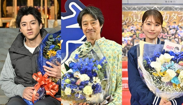 山田裕貴、堤真一、有村架純（C）TBS