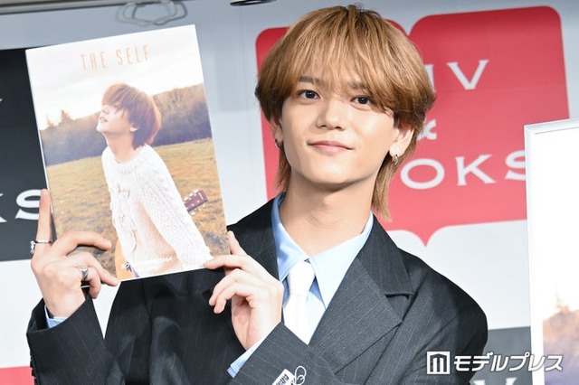 2nd写真集「THE SELF」刊行記念イベントを開催した中島颯太（C）モデルプレス
