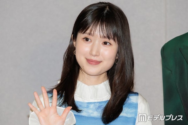 「勿忘草の咲く町で～安曇野診療記～」取材会に出席した福本莉子（C）モデルプレス