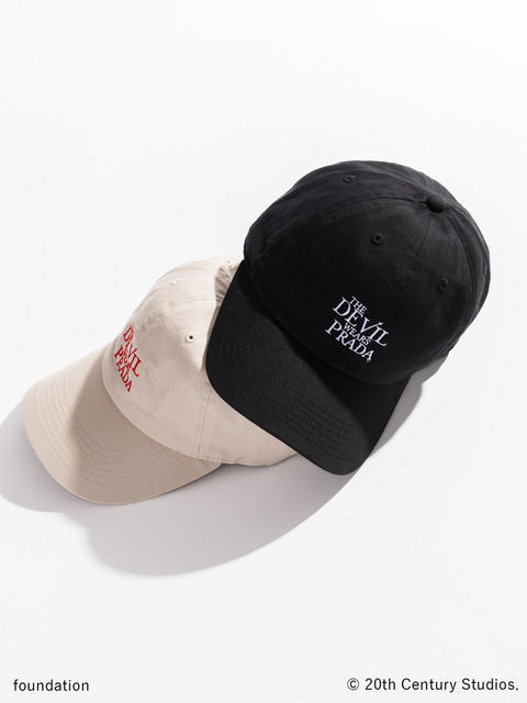 ロゴキャップ　ベージュ／ブラック　￥4,950