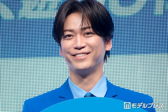 発表会に出席した亀梨和也（C）モデルプレス