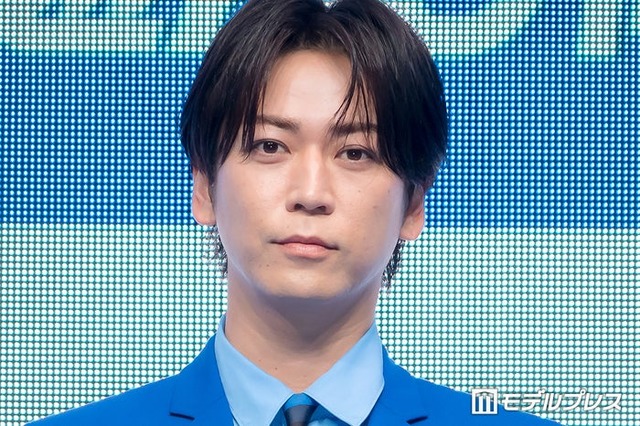 発表会に出席した亀梨和也（C）モデルプレス