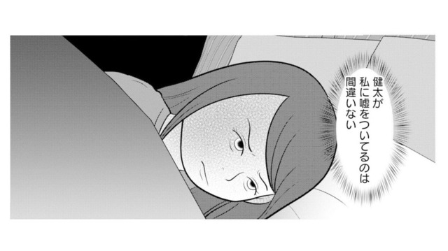 夫の嘘を確信する妻。しかし決定的な証拠が見つからなくて…【あなたの嘘は底にある #８】