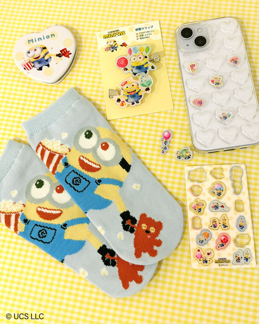 アクリルパーツ、アンクルソックス、アクリル前髪クリップ、コンパクトミラー