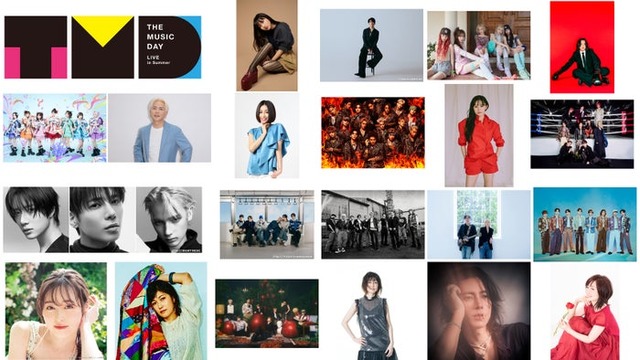 「THE MUSIC DAY 2026」第3弾出演アーティスト（提供写真）