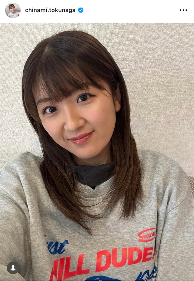 徳永千奈美さんInstagramより