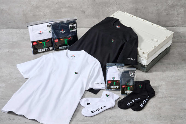 ヘインズ、セブン‐イレブンとの初のコラボアイテム「BEEFY-T」「BEEFYソックス」を7月11日より順次発売