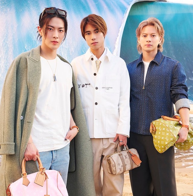 （左から）YUTA、堀米雄斗、平野紫耀（提供写真）