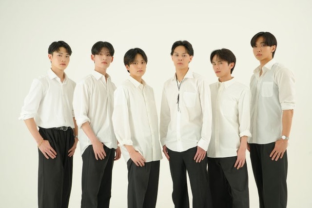 「青山コンテスト2026」ミスターファイナリスト／左から：金子大輝、星野陸、山田直斗、中野友斗、齊藤伶央、橋本大凱（提供写真）
