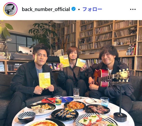 back number Instagramより
