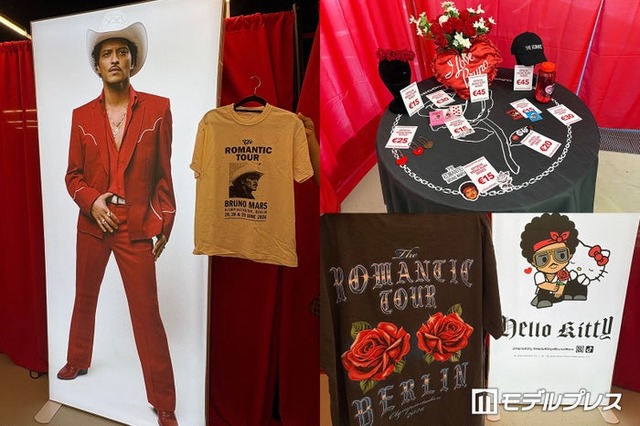 ブルーノ・マーズ「The Romantic Tour」ポップアップ（C）モデルプレス