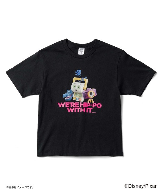 テック・トリオデザインTシャツ（BLACK）「『TOY STORY』COLLECTION」