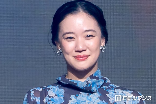 Netflixシリーズ『ガス人間』配信記念イベント登場した蒼井優（C）モデルプレス
