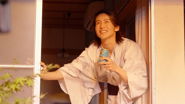 目黒蓮／「キリンビール晴れ風」新テレビCM「本日、花火。」篇（提供写真）