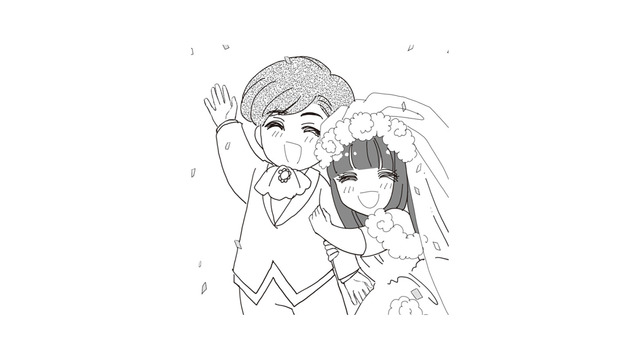 無事に結婚式を挙げたパパと彼女。そんなふたりを見つめる娘の表情は…【パパ、赤ちゃんが生まれないなら再婚してもいいよ #５】