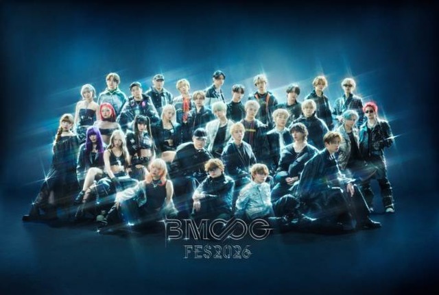 BMSG主催の大規模フェス「BMSG FES’26」出演アーティスト解禁。Novel Core、BE:FIRSTらがラインナップ