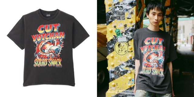 よっちゃんいか　Tシャツ©︎YOTCHAN FOODS Co.,Ltd.