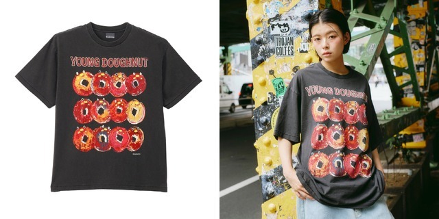 ヤングドーナツ　Tシャツ©︎miyataseika