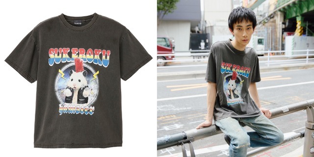 Tシャツ　ロックな助六 ©︎GOTTE