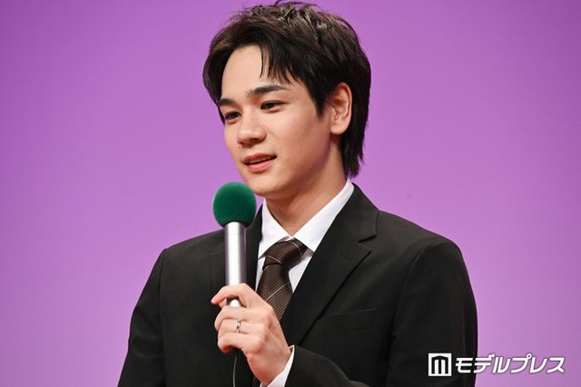 「夫婦と16歳～狂気の隣人～」記者会見に出席した豆原一成（C）モデルプレス