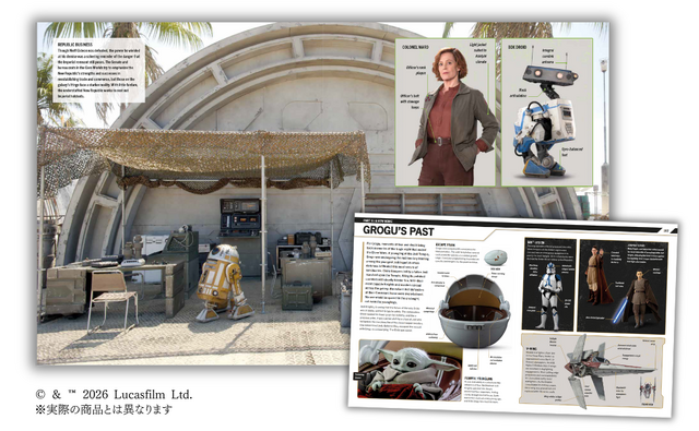 「スター・ウォーズ／マンダロリアン公式ビジュアルガイド」© &  Lucasfilm Ltd.