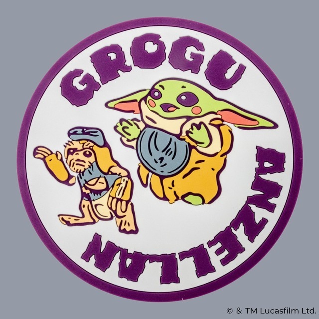 ラバーコースター（マンダロリアン＆グローグー）(C) & TM Lucasfilm Ltd.