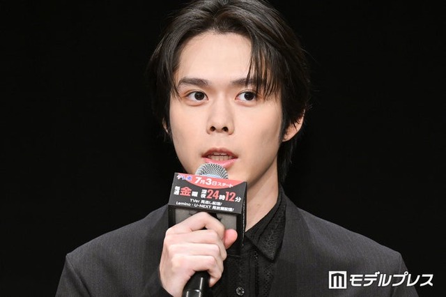 「ストレンジ -伊藤潤二の夜も眠れぬ奇妙な話-」記者会見に登壇した細田佳央太（C）モデルプレス