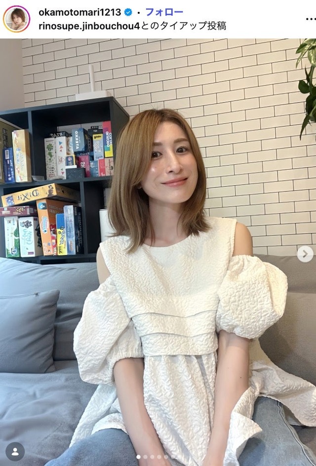 おかもとまりInstagramより