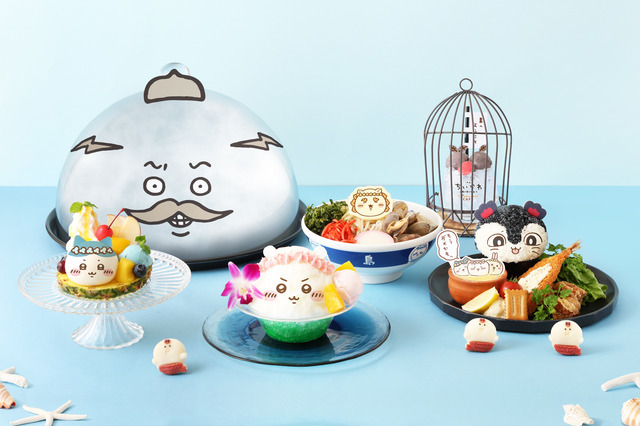 『映画ちいかわ 人魚の島のひみつ』 コラボカフェ©ナガノ / 2026「映画ちいかわ」製作委員会