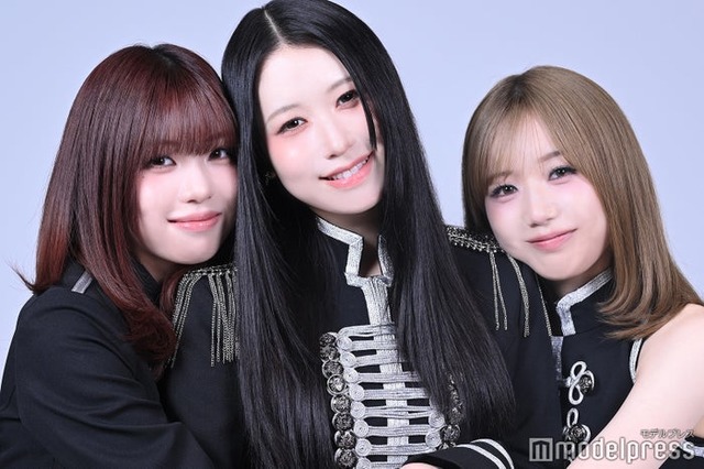 モデルプレスのインタビューに応じたME:IのTSUZUMI、MOMONA、KEIKO（C）モデルプレス