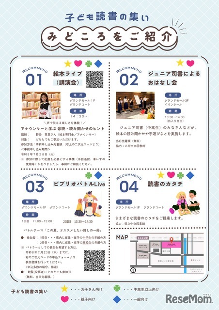 「千葉県子ども読書の集い」チラシ