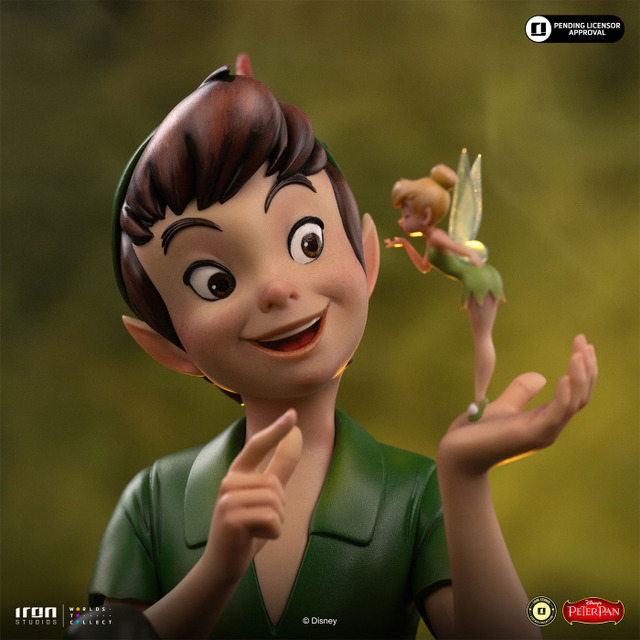 「ヴィンテージ・コレクション」1/10スケール　ピーター・パン＆ティンカー・ベル © Disney