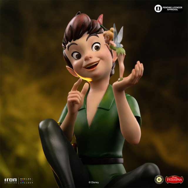 「ヴィンテージ・コレクション」1/10スケール　ピーター・パン＆ティンカー・ベル © Disney