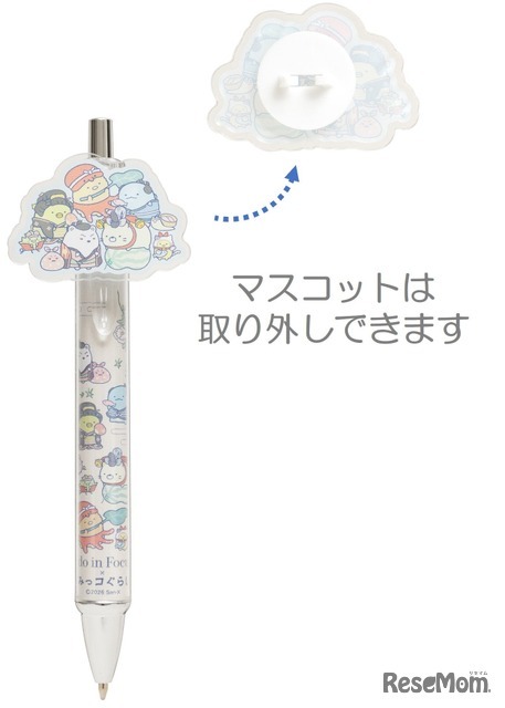 マスコット付ボールペン