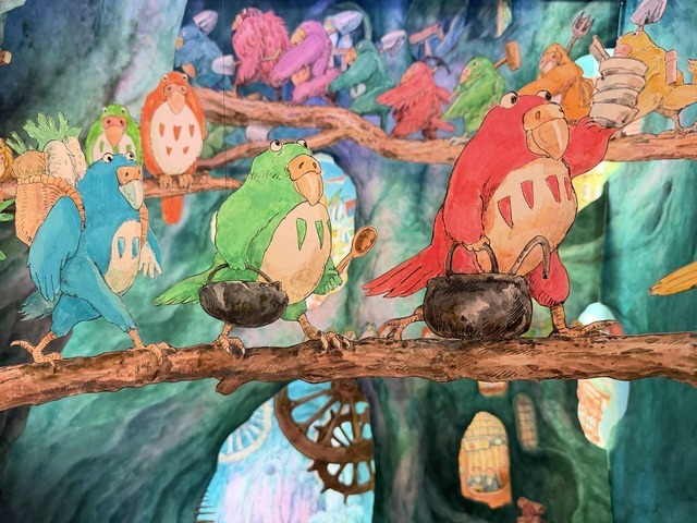 『君たちはどう生きるか』／インコ帝国　© 2023 Hayao Miyazaki/Studio Ghibli
