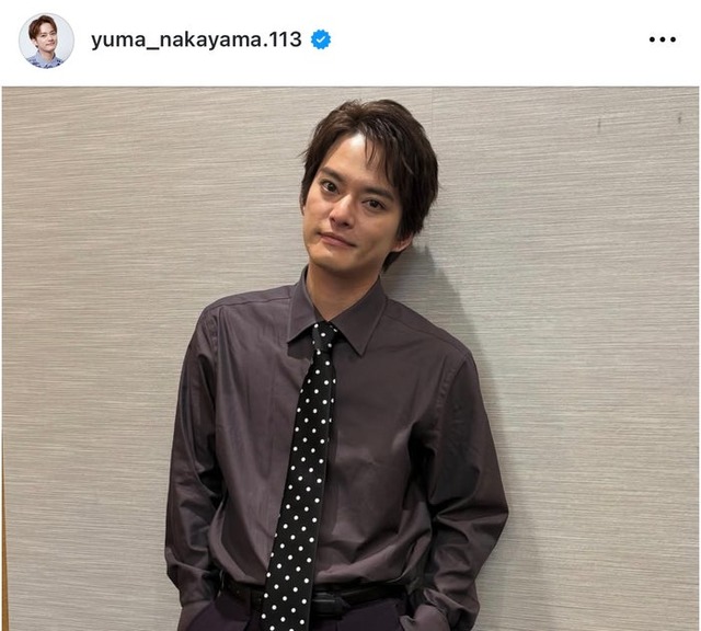 中山優馬Instagramより