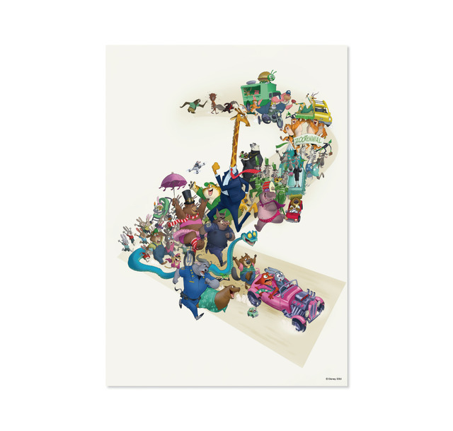 F賞 ポスターコレクション／© Disney