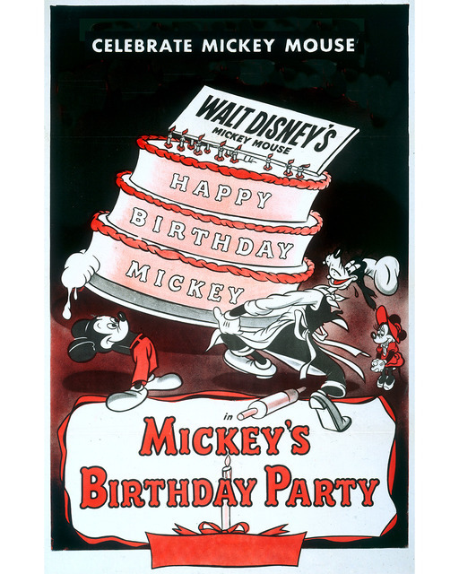 KBF / “MICKEY’S BIRTHDAY PARTY” (1942) 『ミッキーの誕生日』©Disney