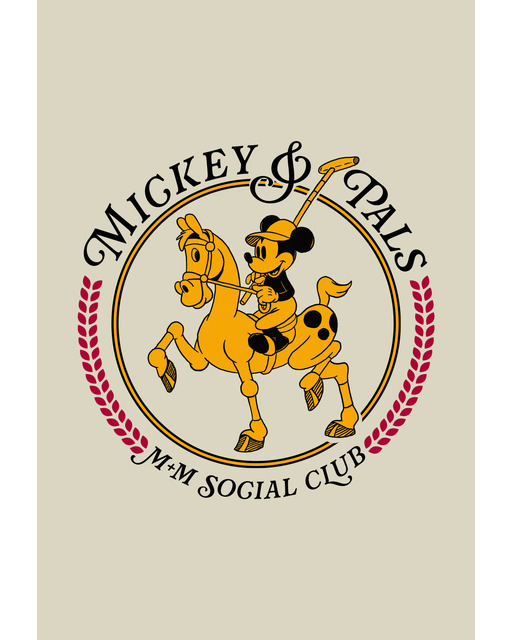SENSE OF PLACE / “MICKEY’S POLO TEAM” (1936) 『ミッキーのポロゲーム』©Disney