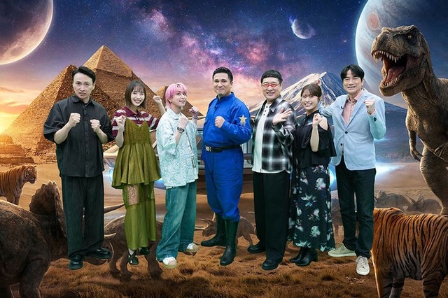 （左から）児嶋一哉、井桁弘恵、佐久間大介、木村昴、渋谷凪咲、羽鳥慎一（提供写真）