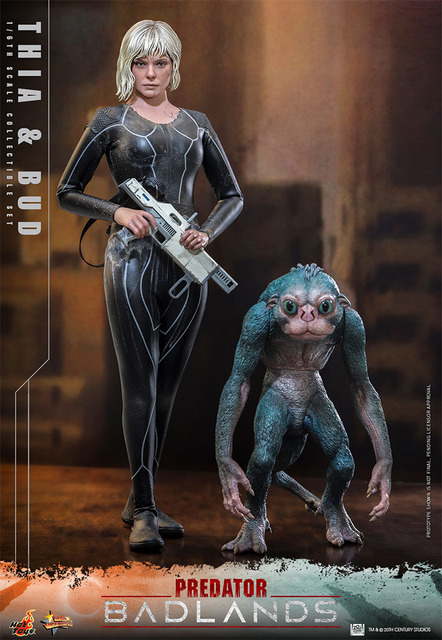 【ムービー・マスターピース】『プレデター：バッドランド』1/6スケールフィギュア　ティア＆バド & © 20th Century Studios