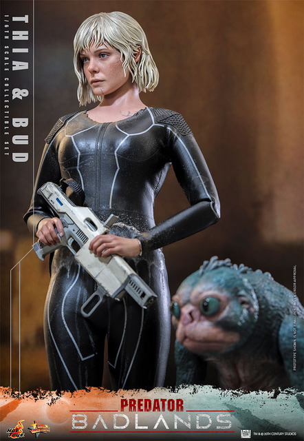【ムービー・マスターピース】『プレデター：バッドランド』1/6スケールフィギュア　ティア＆バド & © 20th Century Studios
