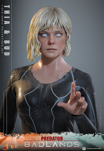 【ムービー・マスターピース】『プレデター：バッドランド』1/6スケールフィギュア　ティア＆バド & © 20th Century Studios