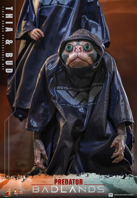 【ムービー・マスターピース】『プレデター：バッドランド』1/6スケールフィギュア　ティア＆バド & © 20th Century Studios