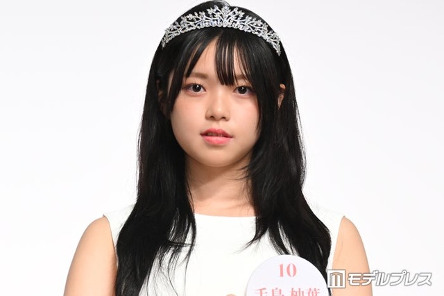 「bijoux 新⼈発掘オーディション2026」グランプリを受賞した手島柚葉さん（C）モデルプレス