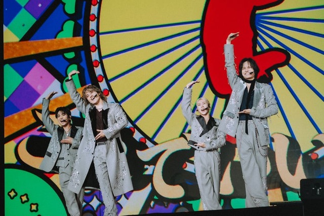 Aぇ! group（左から）正門良規、小島健、末澤誠也、佐野晶哉／撮影：Kosuke Ito（提供写真）
