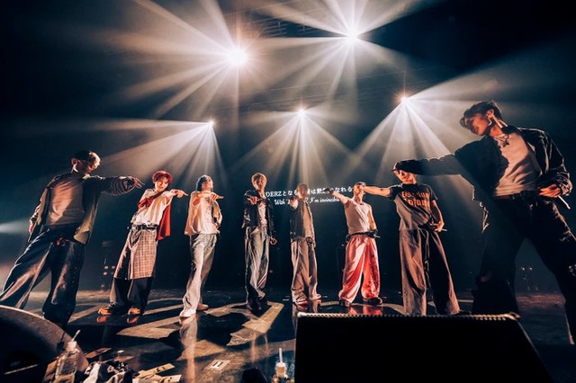 ＜ONE OR EIGHT 1st LIVE TOUR -GATHER- FINAL in JAPAN＞／Photo by Norito Ohazama